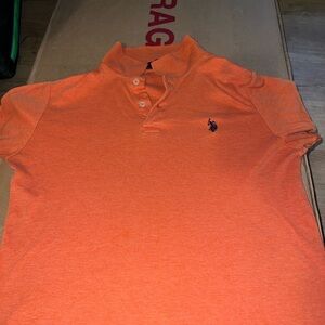 Ralph Lauren Orange Polo Shirt